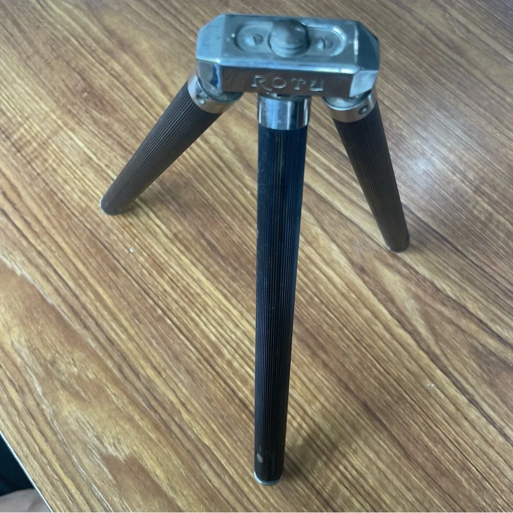 Vintage ROTÜ Collapsible Tripod with Leather Case